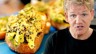 Gordon Ramsays Avocado Toast [upl. by Fendig]