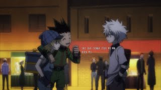 Killua being jealous for 4 minutes and 14 seconds [upl. by Elleinet84]