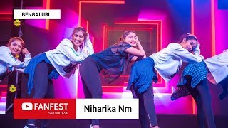 Niharika Nm  YouTube FanFest Showcase Bengaluru 2018 [upl. by Erdman]