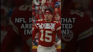 NFL players that are overrated  my opinion [upl. by Dever]