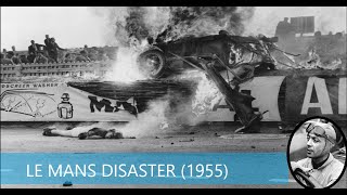 Le Mans Crazy Moments  1955 DISASTER Car Crash Breakdown [upl. by Wynny]