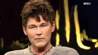 Morten Harket At Skavlan  NRK1 1042011 Subtitle [upl. by Sana]