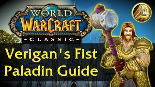 Verigans Fist Guide  Classic WoW Paladin Class Quest [upl. by Anilecram41]