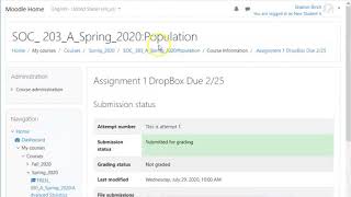 Student Guide to Moodle Submitting an Assignment and Checking for Comments [upl. by Loyce969]