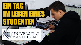 Ein Tag im Leben eines Studenten Universität Mannheim [upl. by Howard]