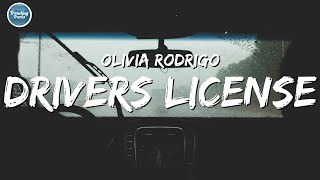 Olivia Rodrigo  drivers license Clean  Lyrics [upl. by Pisano310]