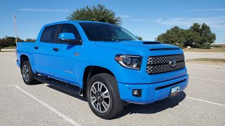 2020 Toyota Tundra SR5 TRD Sport package [upl. by Ecirtap]