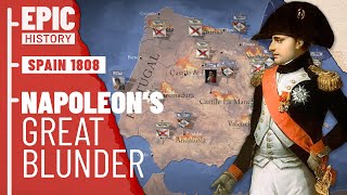 Napoleonic Wars Invasion of Spain 1808 [upl. by Eelessej]