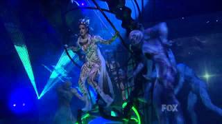 Katy Perry feat Kanye West  ET Live American Idol HD [upl. by Ingar]