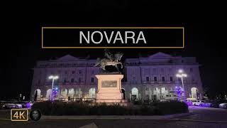 NOVARA ITALY WALKING TOUR  4K [upl. by Maharba229]