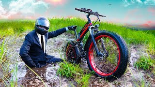 I bought awesome electric fatbike on Aliexpress The test went wrong [upl. by Rimat]