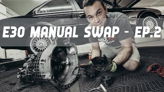 How to Manual Swap your car BMW E30  Part 2 [upl. by Norvan738]