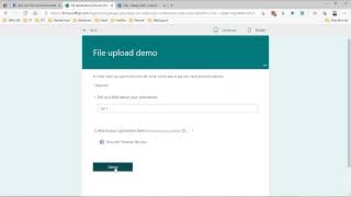 Power Automate and Microsoft Forms Send uploaded files as email attachments [upl. by Fries]