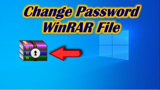 How to Change Password WinRAR File [upl. by Culbert]