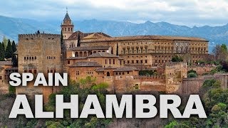 Alhambra Palace and Fortress Complex in Granada Spain [upl. by Sacul]