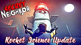 SECRET NEIGHBOR  ROCKET Science Event FULL Walkthrough  Project MOON with TGW Team [upl. by Julee]