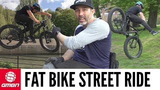 Can You Ride Street On A Fat Bike  MTB Skills [upl. by Lleihsad]