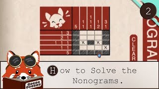 How to Solve the Nonograms  Shadow at the Water’s Edge [upl. by Kant]