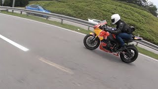 hp4 vs cbr1000rr top speed test [upl. by Wina]