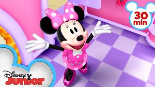 BowToons Adventures for 30 Minutes  Compilation Part 1  Minnies BowToons 🎀  disneyjr [upl. by Andriana]