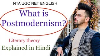 Postmodernism  Evolution and Features Simplest explanation in Hindi with example [upl. by Mitchael]