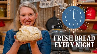 Easy Fresh Bread Every Night in 5 Minutes [upl. by Boleyn]