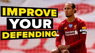 3 things to learn from van Dijk  Learn Defensive Skills [upl. by Sherlocke]