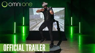 Omni One VR Treadmill  Prototype Demonstration Trailer Virtuix [upl. by Audi]