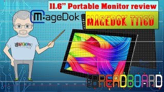 Magedok T116D 1080 x 1920 10 point touch screen review [upl. by Pruter]