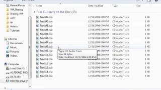 How to play audio CD with windows media player [upl. by Evatsug784]