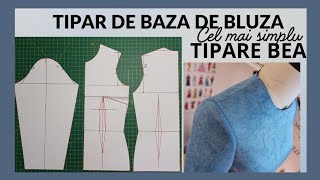 Tiparul de baza de Bluza [upl. by Magnien405]