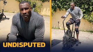 Shannon Sharpe’s Home Workout Plan Train Like An NFL Hall of Famer  UNDISPUTED [upl. by Ennaecarg]