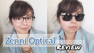 Zenni Optical review two prescription glasses for under 50 [upl. by Anaiviv]