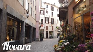 Novara Italy  Walking tour [upl. by Deonne844]