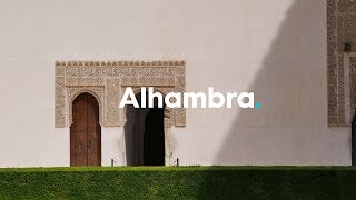 Alhambra 4K Granada  Virtual tour travel guide [upl. by Sucramraj]