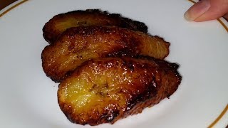 How to make Platanos Maduros Fried Sweet Plantains [upl. by Kimberli]