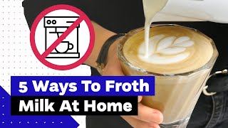 How To Froth Milk At Home Best Milk Frothers Review [upl. by Nwahsad395]