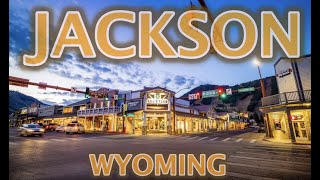 Downtown Jackson Wyoming Tour 4K [upl. by Howe]