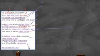 Imtiaz Dharker  Tissue  Annotation [upl. by Airamas]