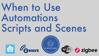 When to Use Home Assistant Automations Scripts and Scenes [upl. by Battiste170]