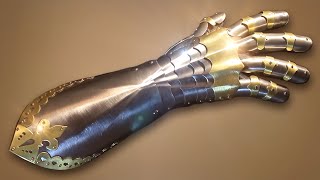 How to Make a Gothic Gauntlet Armor Tutorial [upl. by Ahsilak]