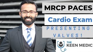 MRCP PACES Cardiovascular Examination  Presenting Valves [upl. by Kcinimod131]