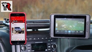 The Best Jeep Phone and GPS Mounting System [upl. by Eetnod]