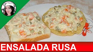 ENSALADA RUSA 🥙  CON POLLO 🍗 [upl. by Amiel117]