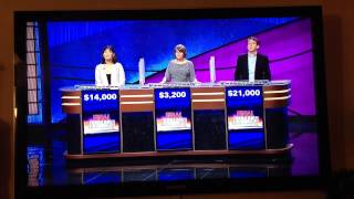 Most Embarrassing Jeopardy loss EVER [upl. by Hepza]