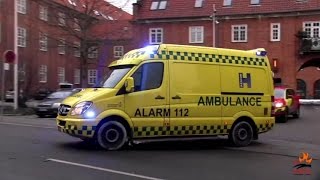 European ambulances compilation from 7 countries [upl. by Chloras]