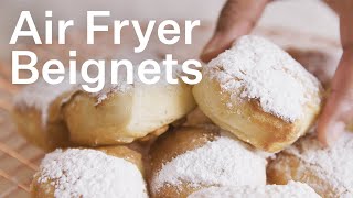 Fluffy AirFryer Beignets With 3 Dipping Sauces  Bustle [upl. by Alaehs306]