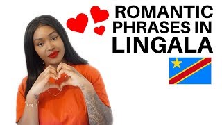 LEARN LINGALA  ROMANTIC PHRASES [upl. by Gardel]