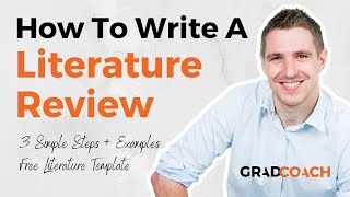 How To Write A Literature Review In 3 Simple Steps FREE Template With Examples [upl. by Razid]