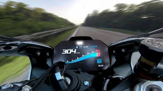 BMW S1000RR  ACCELERATION 🔥 0300 KMH  PURE SOUND [upl. by Chapman505]